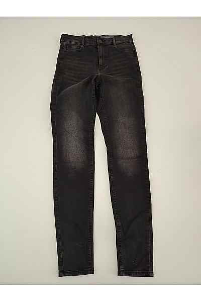 Noisy May Dámské černé bavlněné džíny s vysokým pasem Vel. WAIST 30 LENGTH 34 | Noisy May | obrázek 3