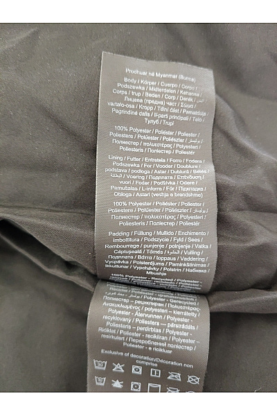 ONLY Dámská černá prošívaná puffer bunda s kapucí Vel. M | ONLY | obrázek 8