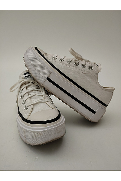 CONVERSE Dámské tenisky Chuck Taylor All Star Move Low Top Bílé Velikost 38 | CONVERSE | obrázek 4