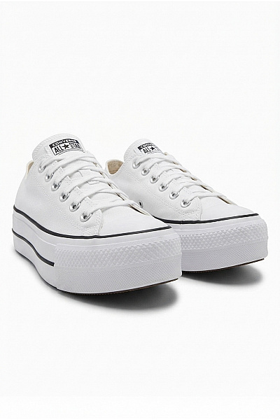 CONVERSE Dámské Tenisky Chuck Taylor All Star Move Low Top Bílé Velikost 38