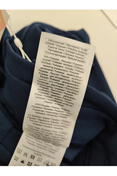 ONLY Černé elegantní široké kalhoty s vysokým pasem a páskem Velikost 34/32 | ONLY | obrázek 7