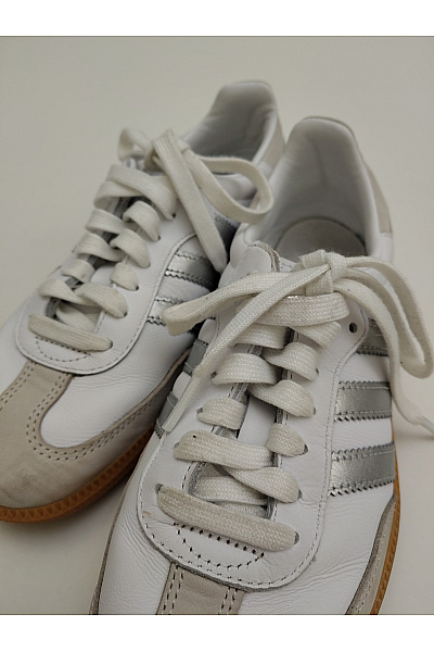 ADIDAS Dámské tenisky Samba OG Bílé Stříbrné Béžové Vel. FR 37 | ADIDAS | obrázek 6