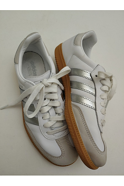 ADIDAS Dámské tenisky Samba OG Bílé Stříbrné Béžové Vel. FR 37 | ADIDAS | obrázek 9