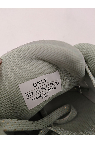 ONLY tenisky Khaki dámské se šněrováním Vel. 40 | ONLY | obrázek 10