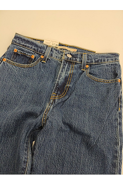 LEVIS Dámské bavlněné džíny rovné klasické Velikost US 26 x 30 | LEVIS | obrázek 3