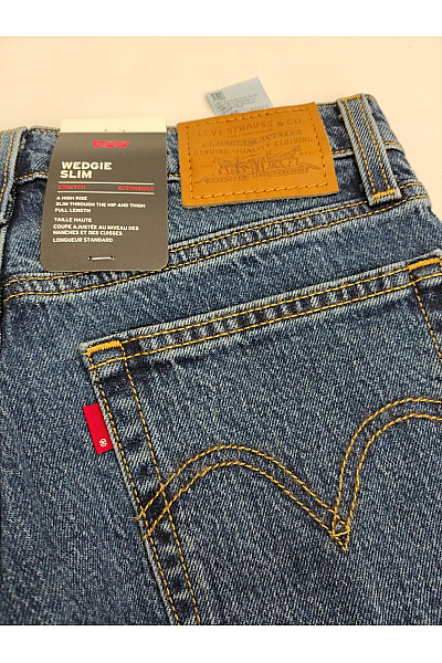 LEVIS Dámské bavlněné džíny rovné klasické Velikost US 26 x 30 | LEVIS | obrázek 6