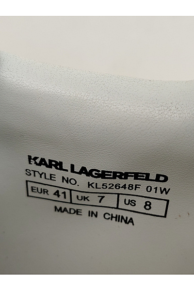 Karl Lagerfeld Dámské tenisky Kapri Kushion Signia Béžové Bílé Vel. EU 41 | Karl Lagerfeld | obrázek 8