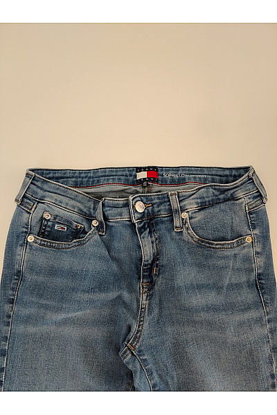 TOMMY HILFIGER Dámské modré skinny džíny s kapsami Vel. 28/32 | TOMMY HILFIGER | obrázek 5