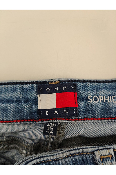 TOMMY HILFIGER Dámské modré skinny džíny s kapsami Vel. 28/32 | TOMMY HILFIGER | obrázek 6