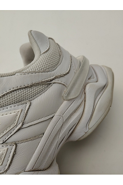 New Balance tenisky Bílé sportovní se šněrováním na vysoké podrážce Velikost 38,5 | New Balance | obrázek 8