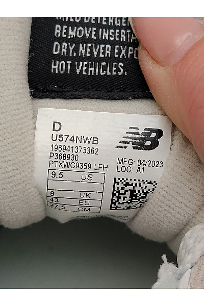 New Balance Pánské tenisky 574 Béžové Černé Bílé Vel. EU 43 | New Balance | obrázek 8