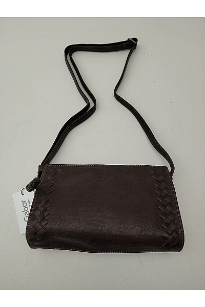 GABOR Hnědá crossbody kabelka s pleteným vzorem | GABOR | obrázek 2