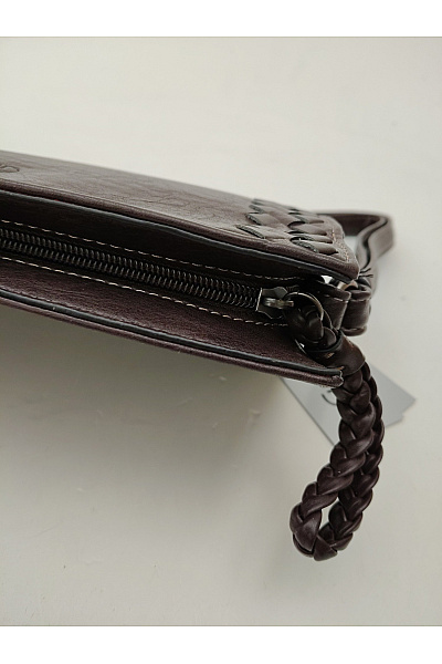 GABOR Hnědá crossbody kabelka s pleteným vzorem | GABOR | obrázek 8