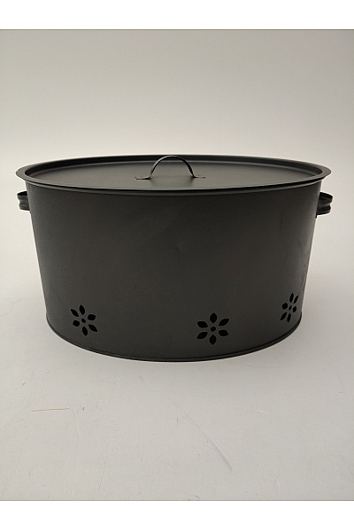 Černý oválný úložný box na brambory a cibuli | Unimoda | obrázek 3