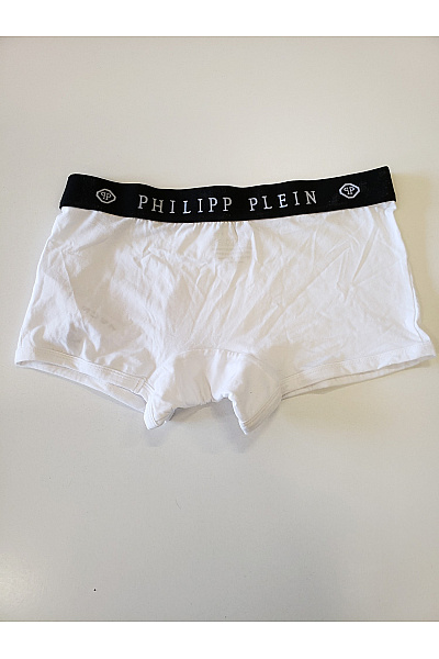 Philipp Plein Pánské bílé bavlněné boxerky s lebkou | Philipp Plein | obrázek 6