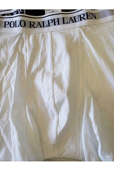 Ralph Lauren Bílé pánské bavlněné boxerky | Ralph Lauren | obrázek 3