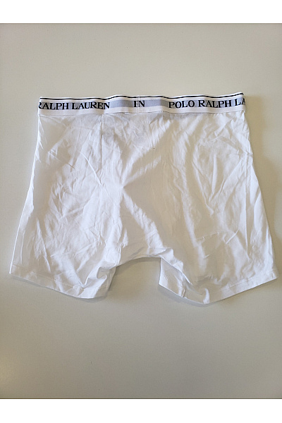 Ralph Lauren Bílé pánské bavlněné boxerky | Ralph Lauren | obrázek 5