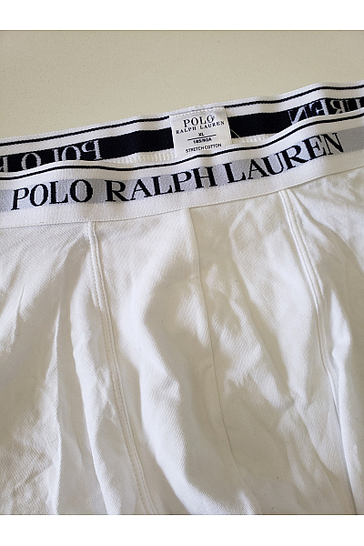 Ralph Lauren Bílé pánské bavlněné boxerky | Ralph Lauren | obrázek 7