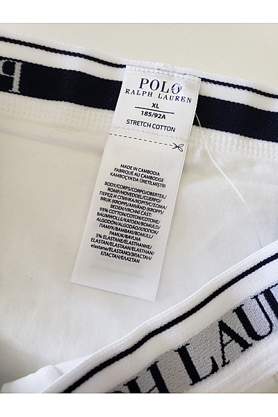 Ralph Lauren Bílé pánské bavlněné boxerky | Ralph Lauren | obrázek 8
