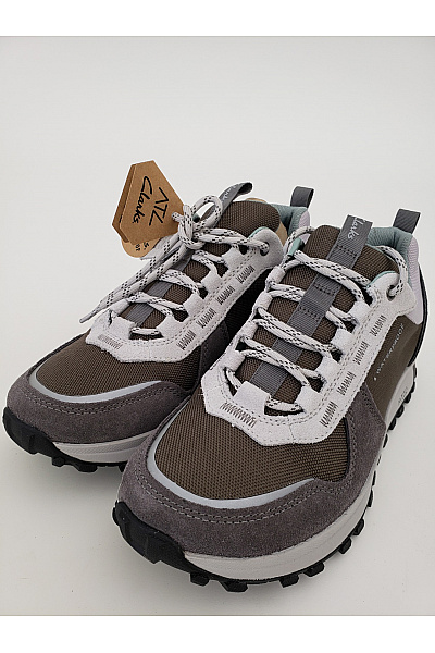 Clarks Pánské outdoorové tenisky šněrovací nepromokavé šedé | Clarks | obrázek 6