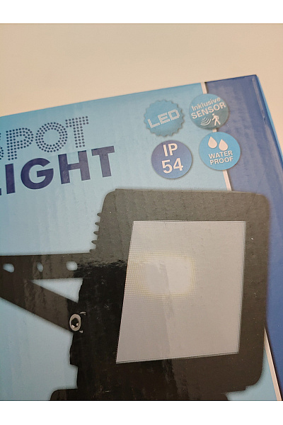 Černý LED reflektor s pohybovým senzorem outdoor | Unimoda | obrázek 6
