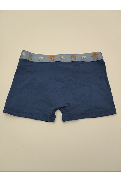 Sanetta Chlapecké bavlněné boxerky modré s potiskem | Sanetta | obrázek 4