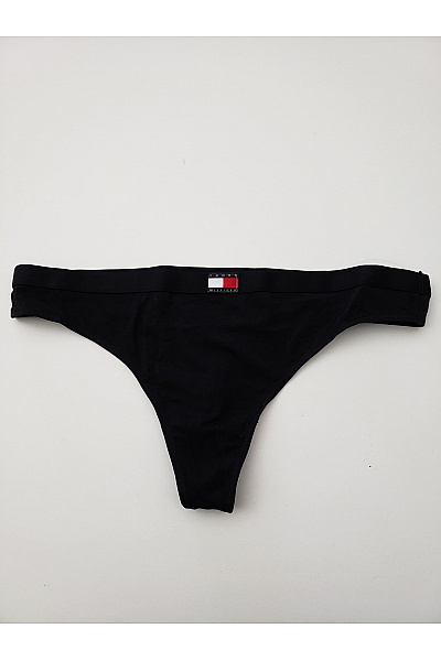 TOMMY HILFIGER Černé bavlněné dámské tanga | TOMMY HILFIGER | obrázek 2