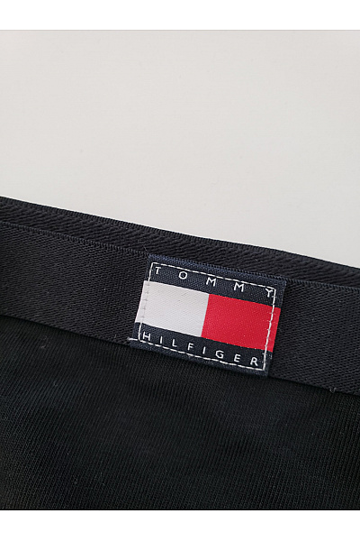 TOMMY HILFIGER Černé bavlněné dámské tanga | TOMMY HILFIGER | obrázek 3