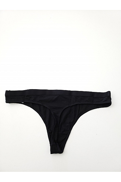 TOMMY HILFIGER Černé bavlněné dámské tanga | TOMMY HILFIGER | obrázek 4
