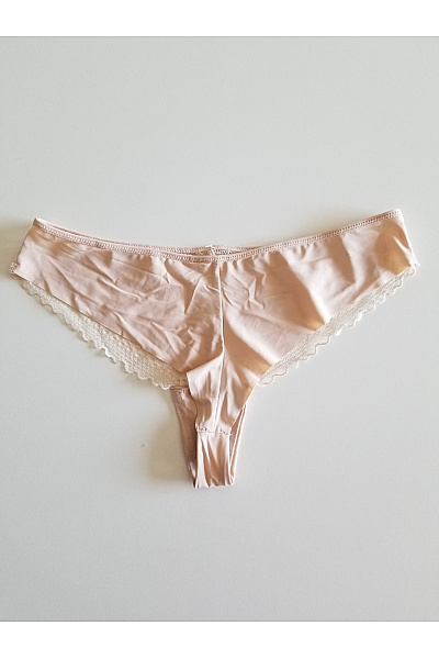 Béžové krajkové tanga luxusní | Unimoda | obrázek 7