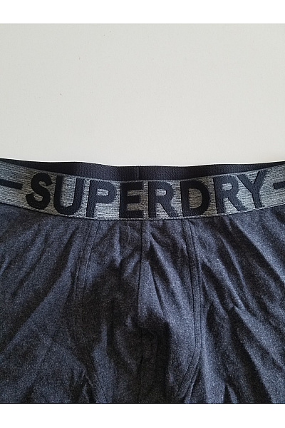 SUPERDRY Pánské šedé boxerky spodní prádlo | SUPERDRY | obrázek 3
