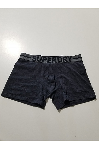 SUPERDRY Pánské šedé boxerky spodní prádlo | SUPERDRY | obrázek 6