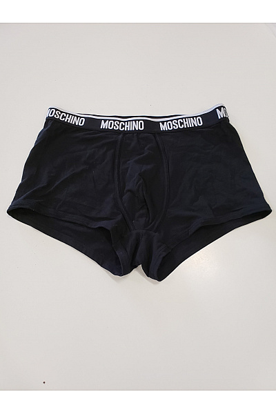 MOSCHINO Pánské černé boxerky spodní prádlo | MOSCHINO | obrázek 2