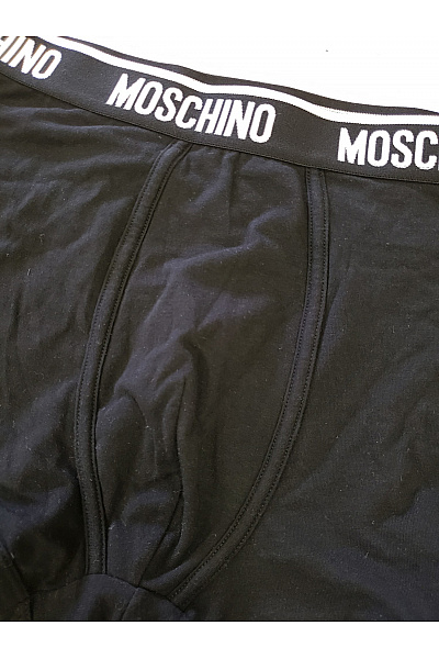 MOSCHINO Pánské černé boxerky spodní prádlo | MOSCHINO | obrázek 3