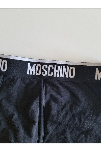 MOSCHINO Pánské černé boxerky spodní prádlo | MOSCHINO | obrázek 7