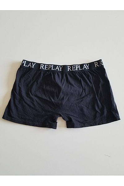 REPLAY pánské černé boxerky spodní prádlo | REPLAY | obrázek 5