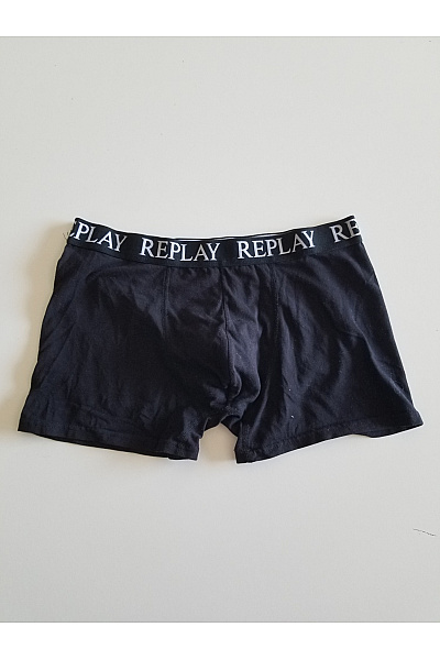 REPLAY pánské černé boxerky spodní prádlo | REPLAY | obrázek 6
