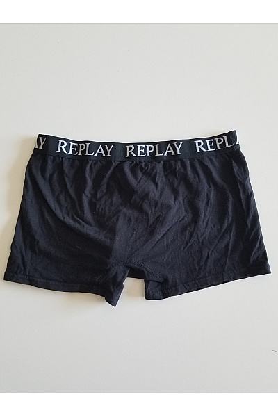 REPLAY pánské černé boxerky spodní prádlo | REPLAY | obrázek 13