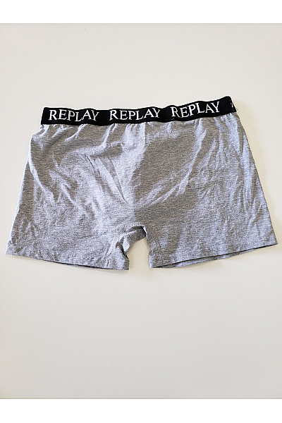 REPLAY Pánské šedé boxerky | REPLAY | obrázek 6