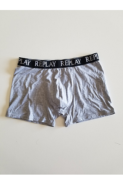 REPLAY Pánské šedé boxerky | REPLAY | obrázek 7