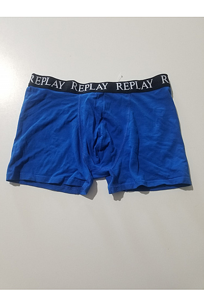 REPLAY Pánské modré boxerky | REPLAY | obrázek 6