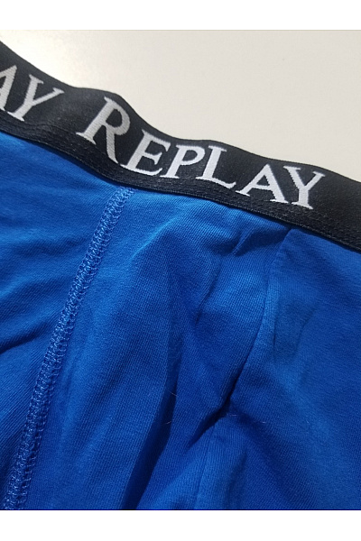 REPLAY Pánské modré boxerky | REPLAY | obrázek 7