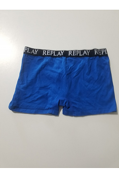 REPLAY Pánské modré boxerky | REPLAY | obrázek 9