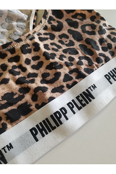 PLEIN SPORT Dámská sportovní podprsenka leopardí vzor | PLEIN SPORT | obrázek 7