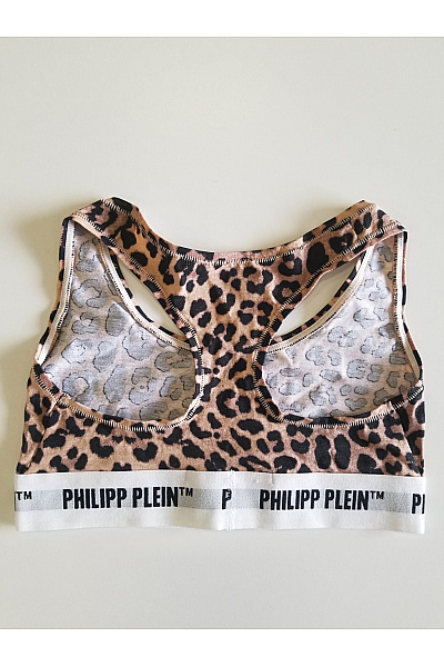 PLEIN SPORT Dámská sportovní podprsenka leopardí vzor | PLEIN SPORT | obrázek 9