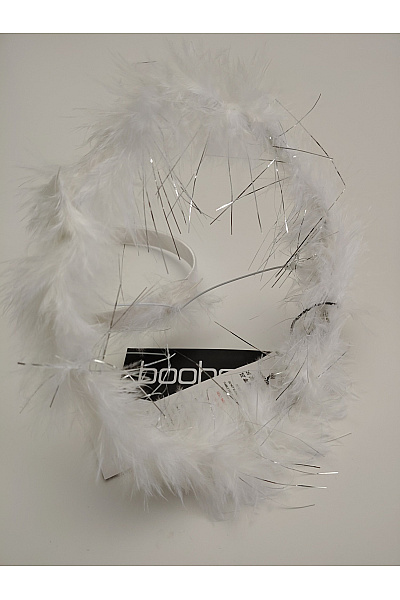 boohoo Bílá čelenka s andělskou svatozáří | boohoo | obrázek 3