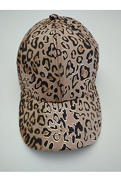PFEFFINGER Dámská Kšiltovka S Leopardím Vzorem